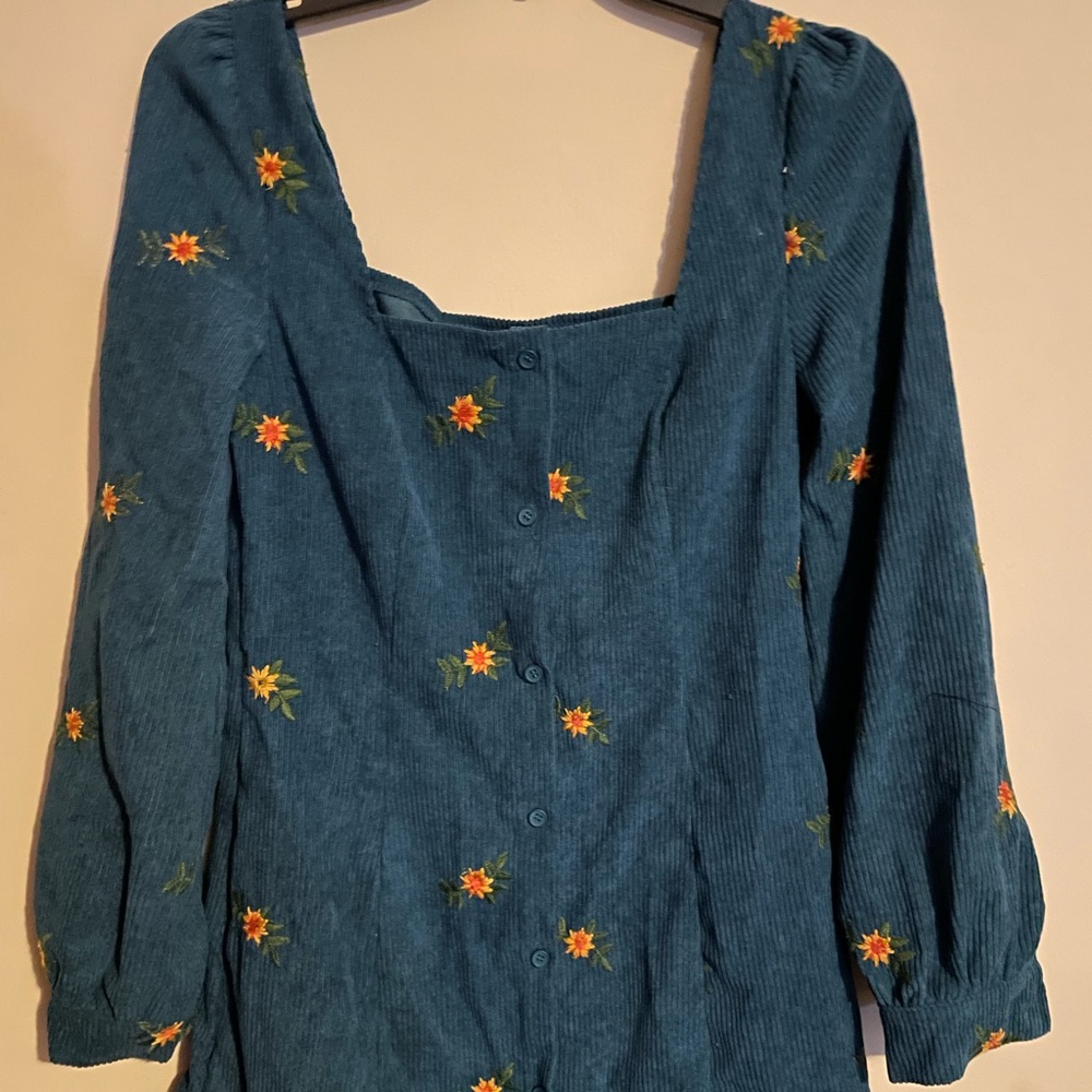 Blue dress from cider